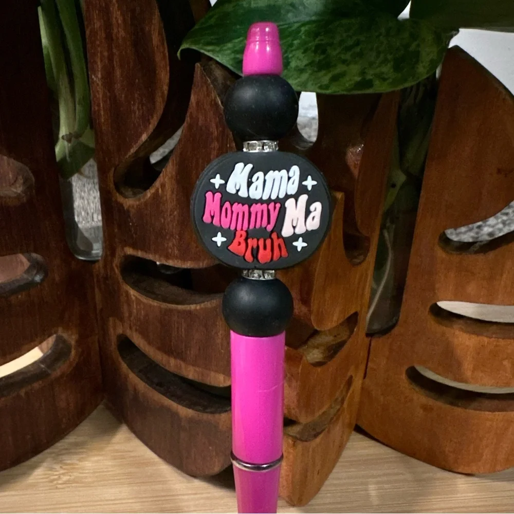 Sassy Beaded Pen 💁‍♀️ Handmade with Attitude +‎ Bonus Refill